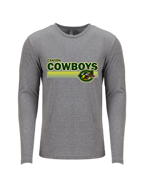 Canyon HS XC Stripes - Tri-Blend Long Sleeve