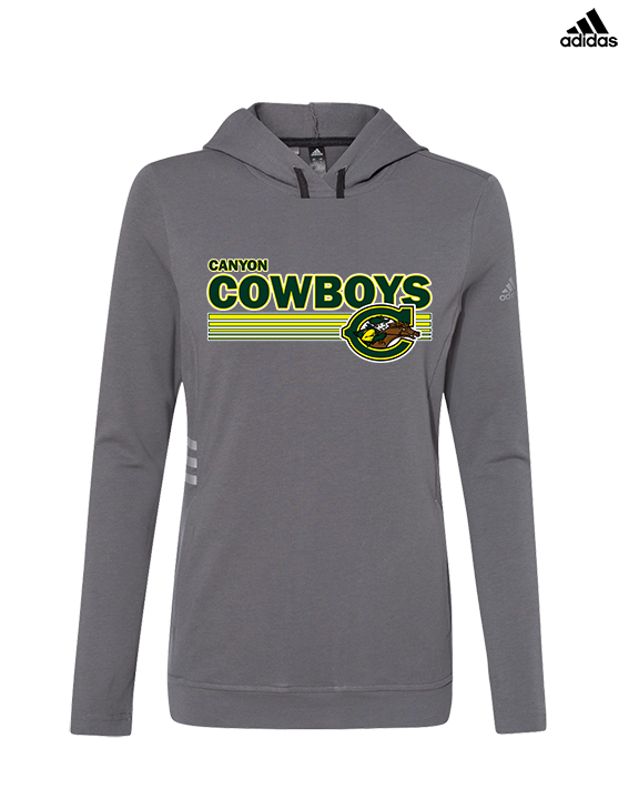 Canyon HS XC Stripes - Womens Adidas Hoodie