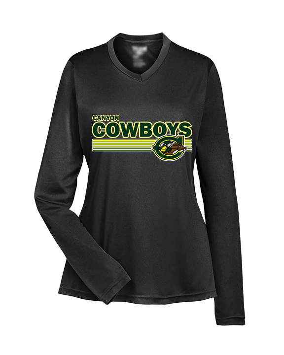 Canyon HS XC Stripes - Womens Performance Longsleeve