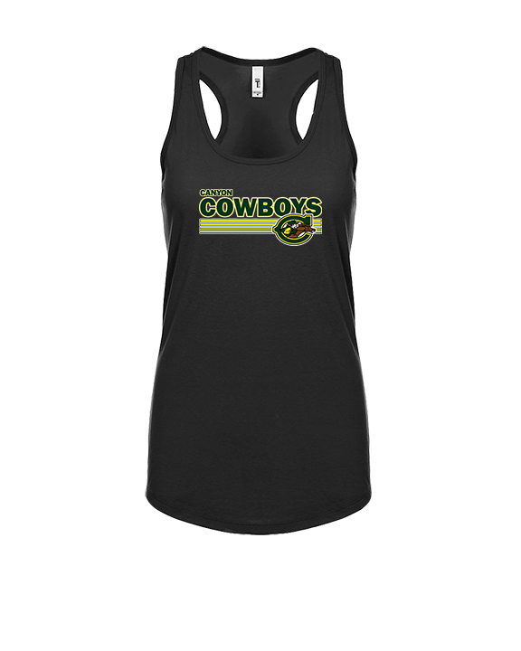 Canyon HS XC Stripes - Womens Tank Top