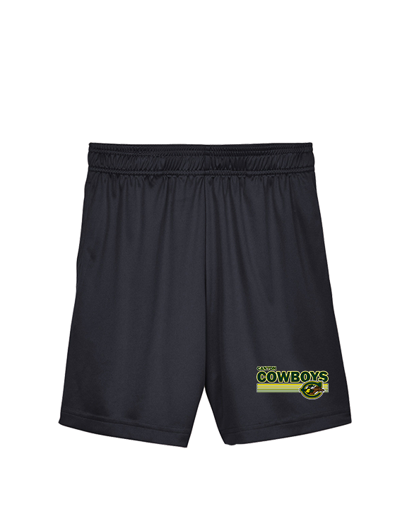 Canyon HS XC Stripes - Youth Training Shorts