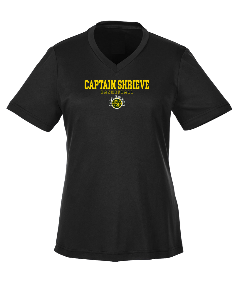 Captain Shreve HS Girls Basketball Block - Womens Performance Shirt