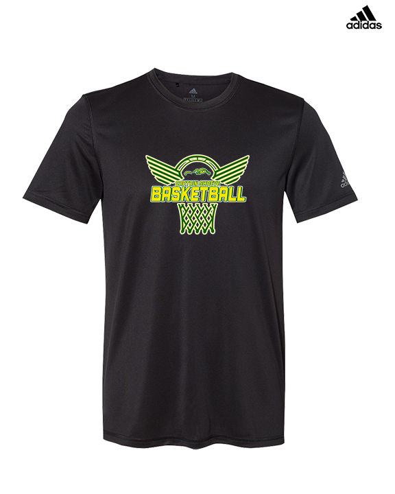 Captain Shreve HS Boys Basketball Nothing But Net - Mens Adidas Performance Shirt