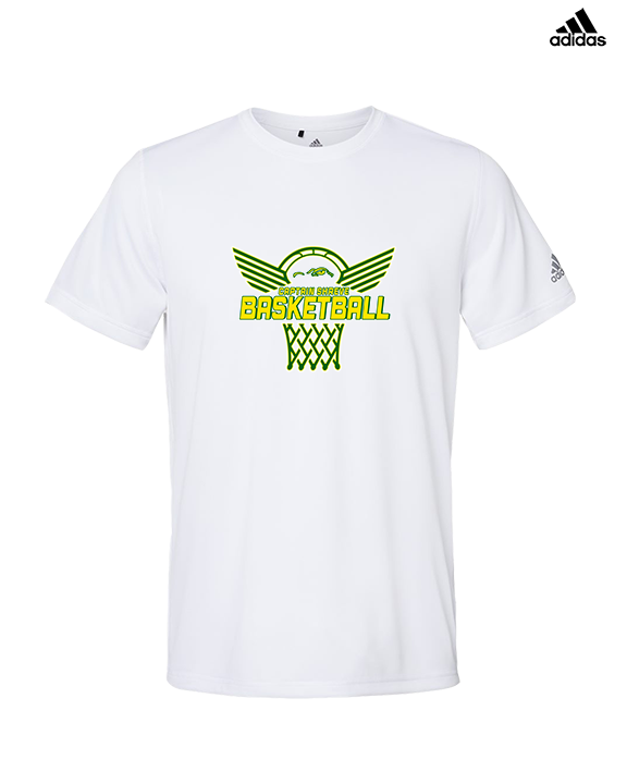 Captain Shreve HS Boys Basketball Nothing But Net - Mens Adidas Performance Shirt