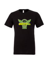 Captain Shreve HS Boys Basketball Nothing But Net - Tri-Blend Shirt