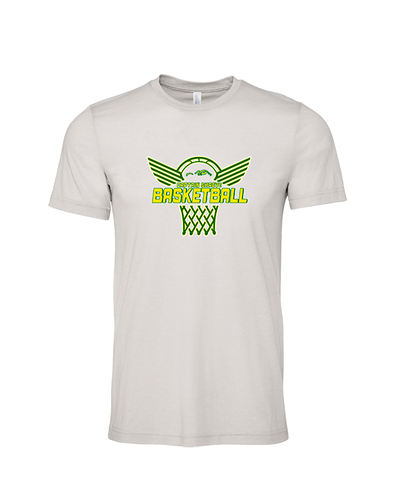 Captain Shreve HS Boys Basketball Nothing But Net - Tri-Blend Shirt