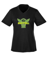 Captain Shreve HS Boys Basketball Nothing But Net - Womens Performance Shirt