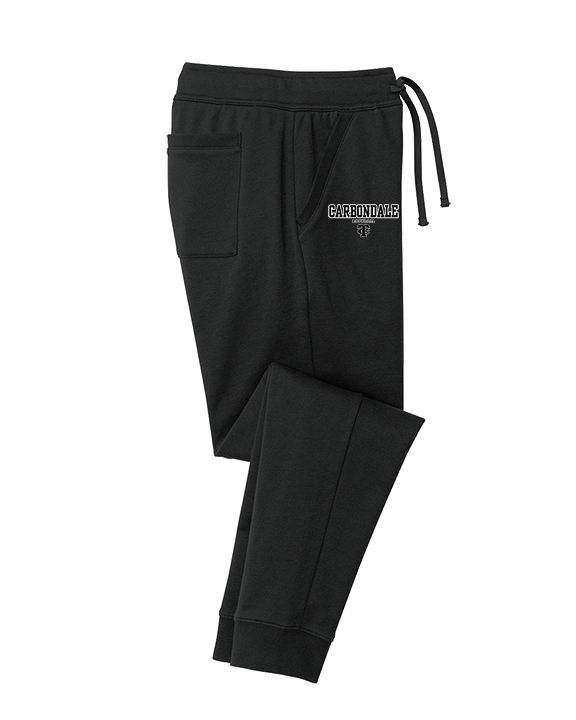 Carbondale HS Softball Block - Cotton Joggers