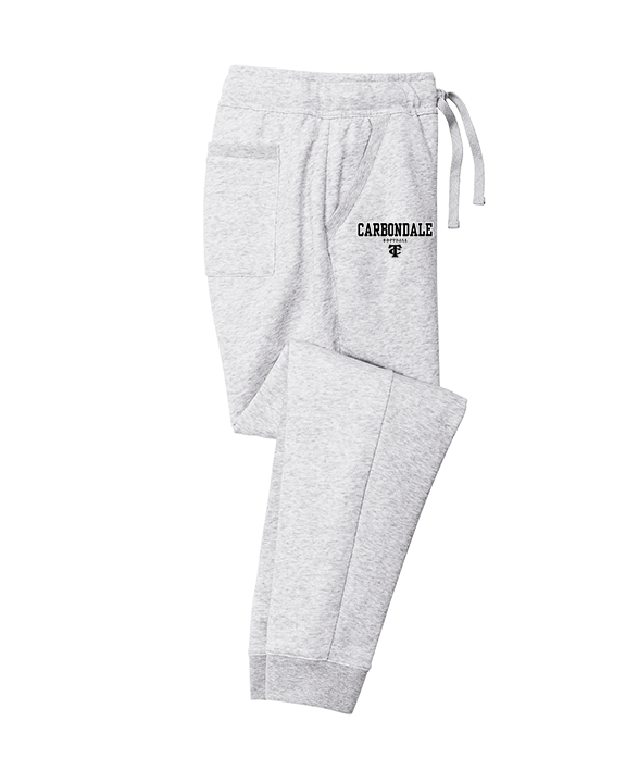 Carbondale HS Softball Block - Cotton Joggers