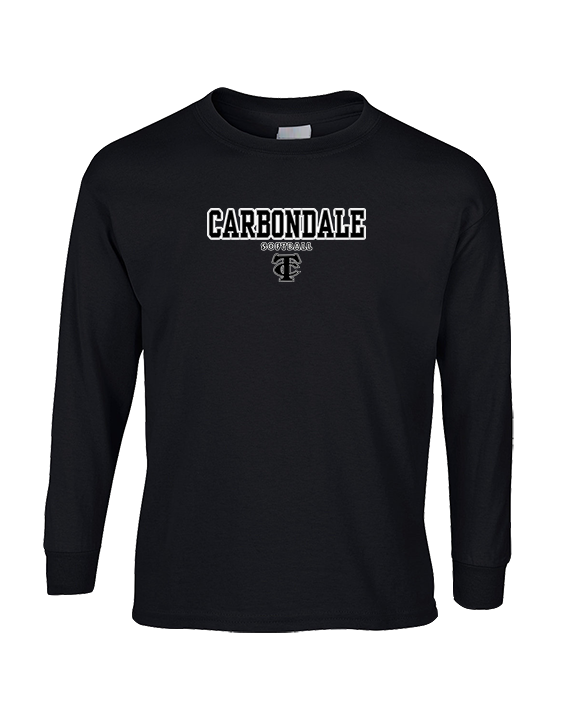 Carbondale HS Softball Block - Cotton Longsleeve