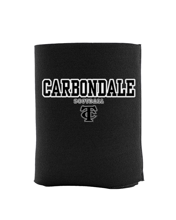 Carbondale HS Softball Block - Koozie