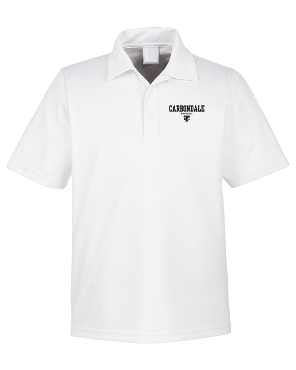 Carbondale HS Softball Block - Mens Polo