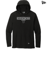 Carbondale HS Softball Block - New Era Tri-Blend Hoodie