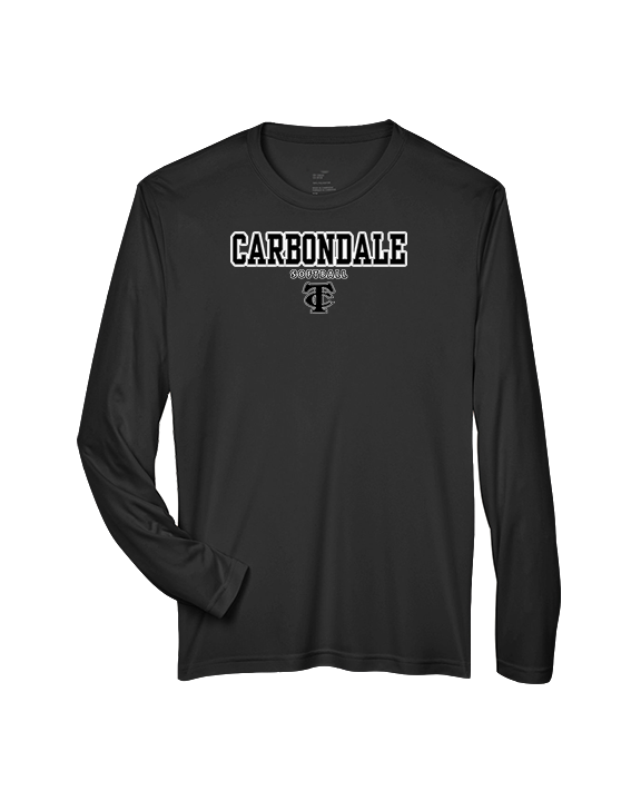 Carbondale HS Softball Block - Performance Longsleeve