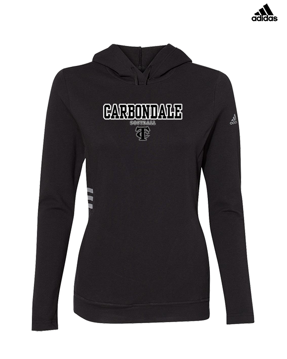 Carbondale HS Softball Block - Womens Adidas Hoodie