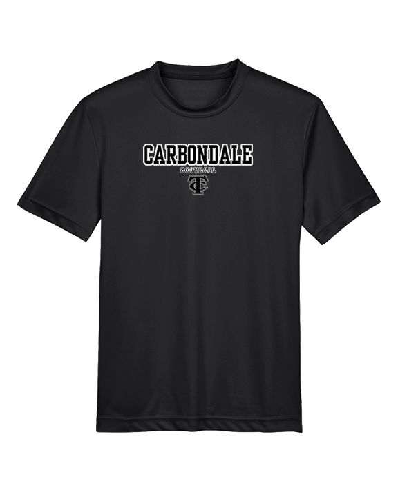 Carbondale HS Softball Block - Youth Performance Shirt