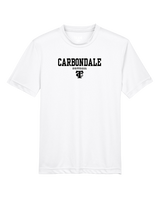 Carbondale HS Softball Block - Youth Performance Shirt