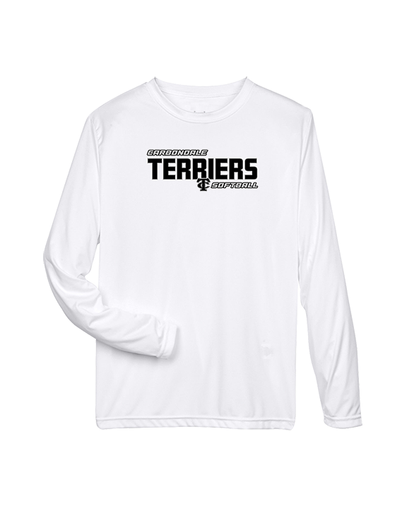 Carbondale HS Softball Bold - Performance Longsleeve