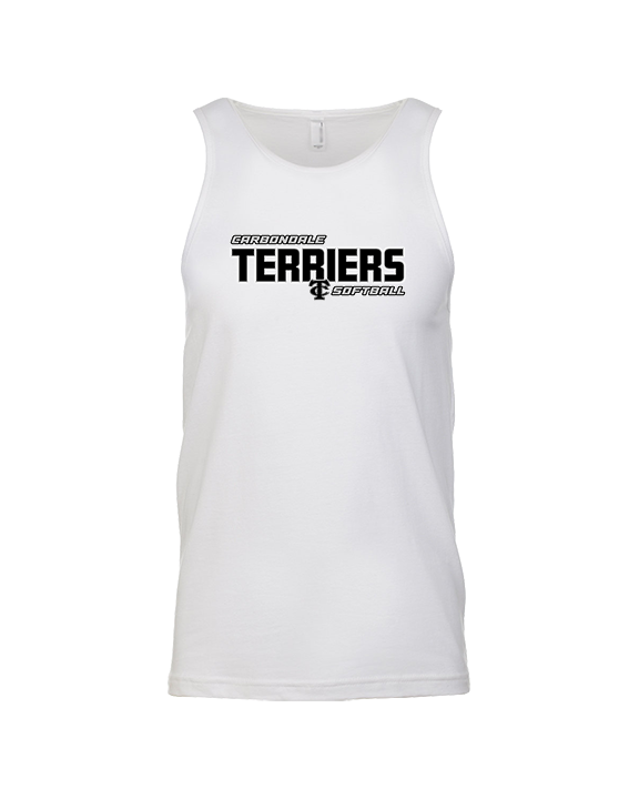 Carbondale HS Softball Bold - Tank Top