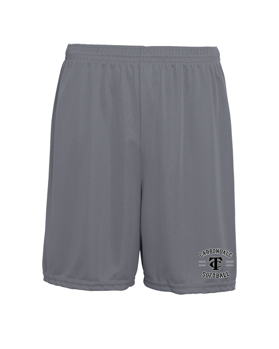 Carbondale HS Softball Curve - Mens 7inch Training Shorts