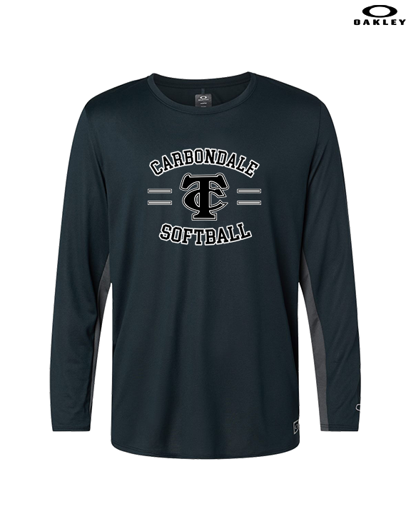 Carbondale HS Softball Curve - Mens Oakley Longsleeve