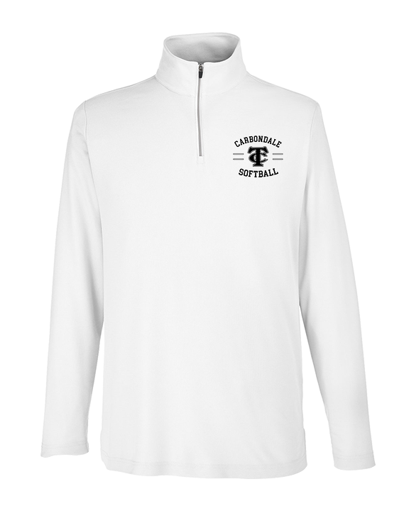 Carbondale HS Softball Curve - Mens Quarter Zip