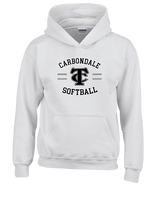 Carbondale HS Softball Curve - Unisex Hoodie