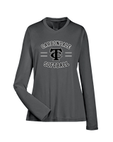 Carbondale HS Softball Curve - Womens Performance Longsleeve