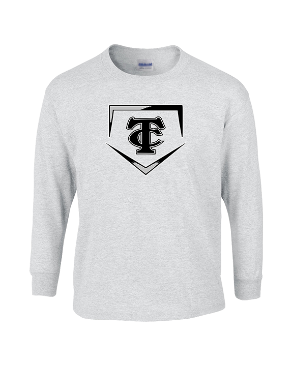 Carbondale HS Softball Plate - Cotton Longsleeve