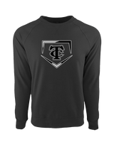 Carbondale HS Softball Plate - Crewneck Sweatshirt