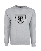 Carbondale HS Softball Plate - Crewneck Sweatshirt