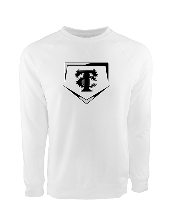 Carbondale HS Softball Plate - Crewneck Sweatshirt