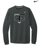 Carbondale HS Softball Plate - Mens Nike Crewneck