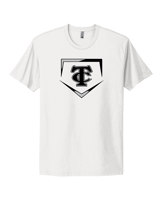 Carbondale HS Softball Plate - Mens Select Cotton T-Shirt