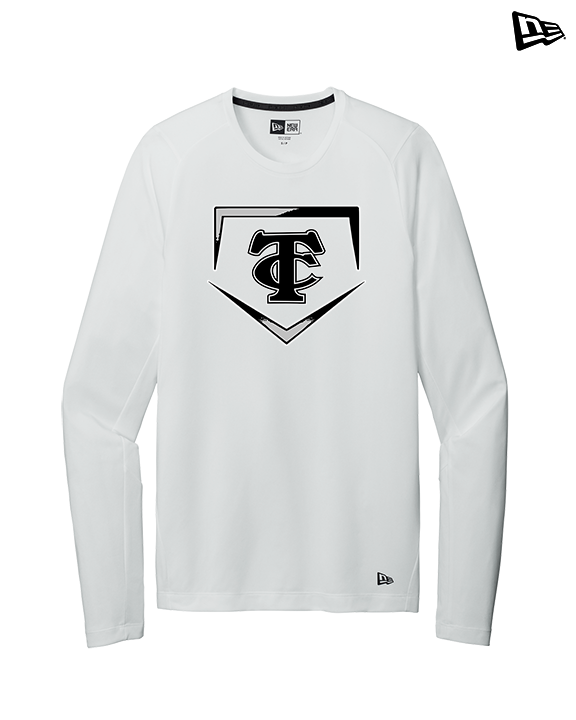 Carbondale HS Softball Plate - New Era Performance Long Sleeve