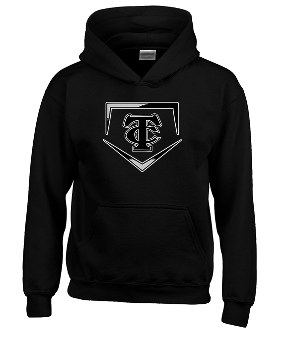 Carbondale HS Softball Plate - Unisex Hoodie