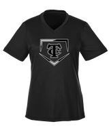 Carbondale HS Softball Plate - Womens Performance Shirt