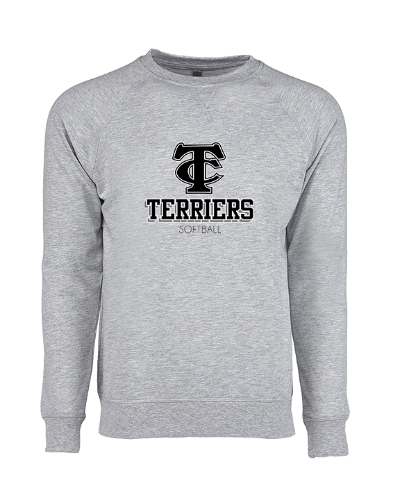 Carbondale HS Softball Shadow - Crewneck Sweatshirt