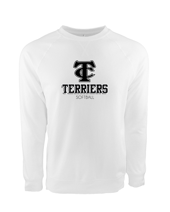 Carbondale HS Softball Shadow - Crewneck Sweatshirt