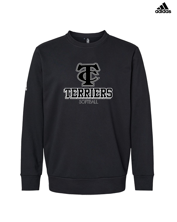 Carbondale HS Softball Shadow - Mens Adidas Crewneck