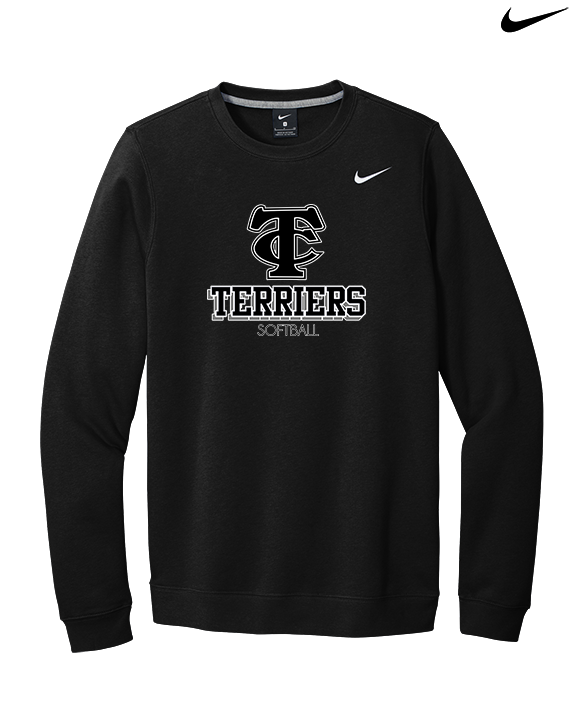 Carbondale HS Softball Shadow - Mens Nike Crewneck