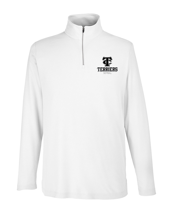 Carbondale HS Softball Shadow - Mens Quarter Zip