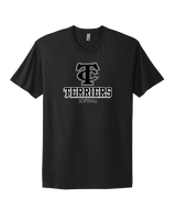 Carbondale HS Softball Shadow - Mens Select Cotton T-Shirt