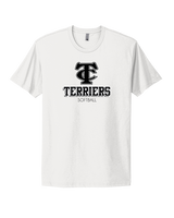 Carbondale HS Softball Shadow - Mens Select Cotton T-Shirt