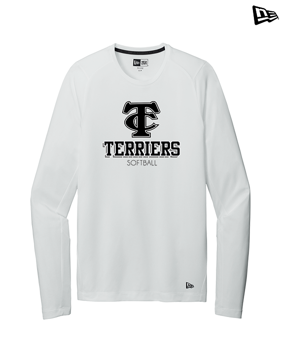 Carbondale HS Softball Shadow - New Era Performance Long Sleeve