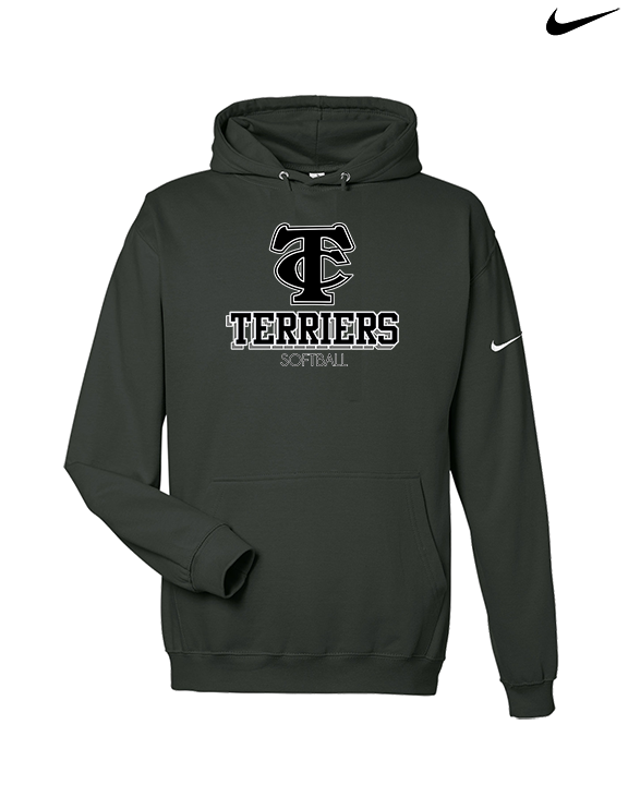 Carbondale HS Softball Shadow - Nike Club Fleece Hoodie