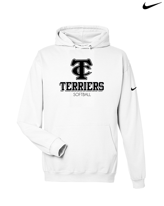 Carbondale HS Softball Shadow - Nike Club Fleece Hoodie