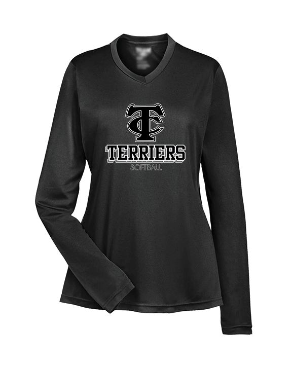 Carbondale HS Softball Shadow - Womens Performance Longsleeve