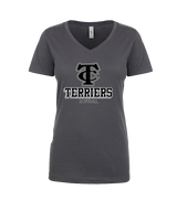 Carbondale HS Softball Shadow - Womens Vneck