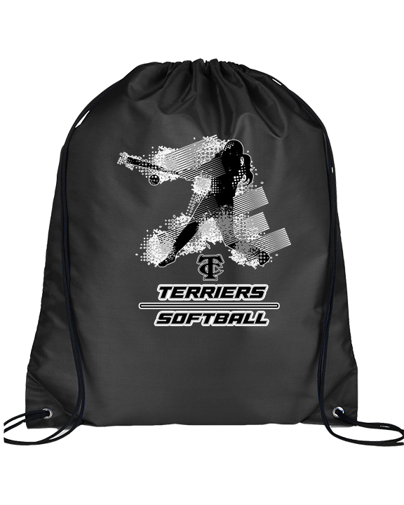 Carbondale HS Softball Swing - Drawstring Bag